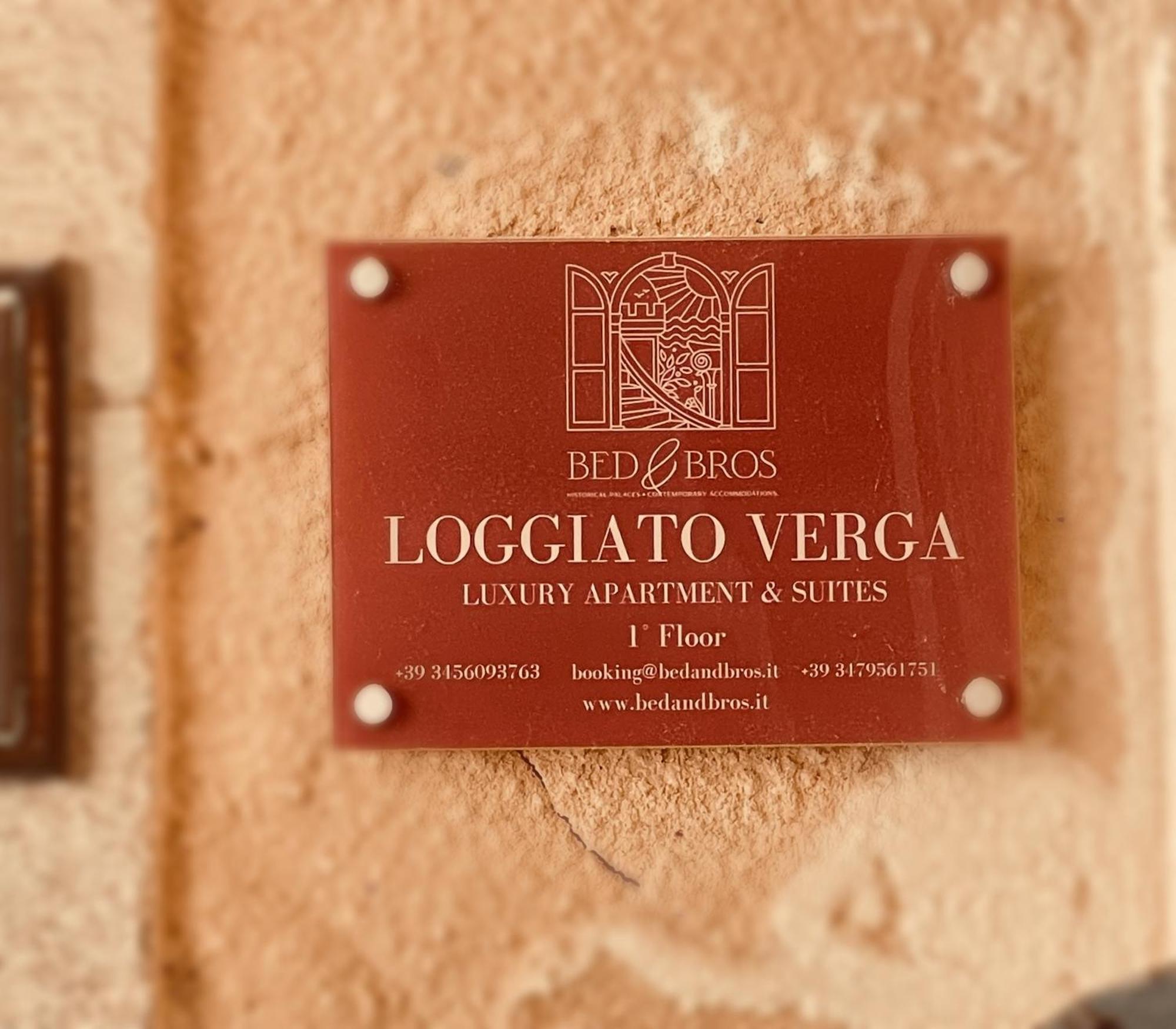 Loggiato Verga Luxury By Bed&Bros Syrakusa Exteriör bild